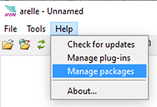manage packages