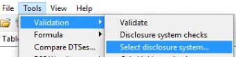 select disclosure system